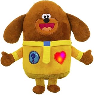 Hey Duggee Interactive Smart Soft Toy | 3 Ways to Play | Voice Activated | Ask Questions: Duggee Woofs! | With TV Show Sounds | Lights Up | Ages 10m