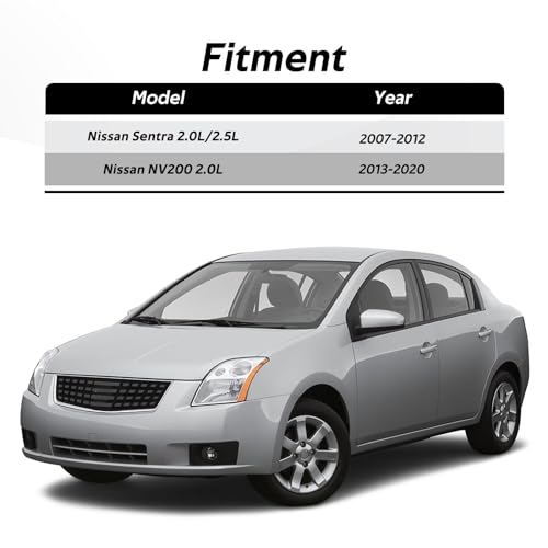 FUSCH 2 peças de clipe de caixa de filtro de limpeza de ar compatível com Nissan Sentra 2007-2012 2.