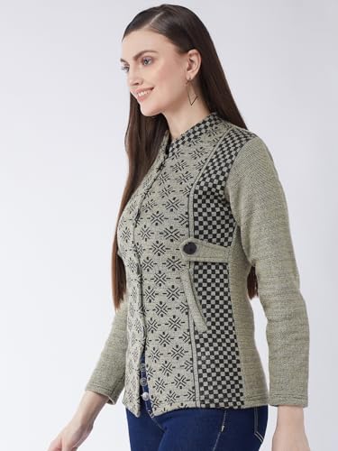 Image of PIVL Women's Long Winter Acrylic Blend Sweater