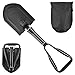 Klappspaten 58cm,Klappspaten Camping Hochfester extra Stabiler Schaufel aus Kohlenstoffstahl mit Tragetasche,Klappspaten Schaufel Anzug für Outdoor-Wandern, Jagen, Expedition, Garten(Schwarz)