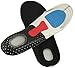 Men's Orthotic Arch Support Shoe Pad Pain Relief Shoe Insoles Breathable Foot Shoe Cushion Sports Massaging Silicone Insole Shoe Insert for Running Hiking Random Fashion Design