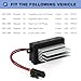 Blower Motor Resistor Heater Fan Control Module Fit for Hummer H2 2003-2007 Blower Module Resistor Replace#19331830 89023355 93803637 88986529 15-80388 15-80655 15-80911 3GSH-19E624-CA 4GSH-19E624-AA