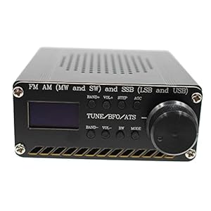 Baoblaze All Band FM En SW) SSB (LSB En USB) Radio-ontvanger 3,5 Mm Audio-uitgangsinterface met Audiobandbreedtefilter met Lithiumbatterij