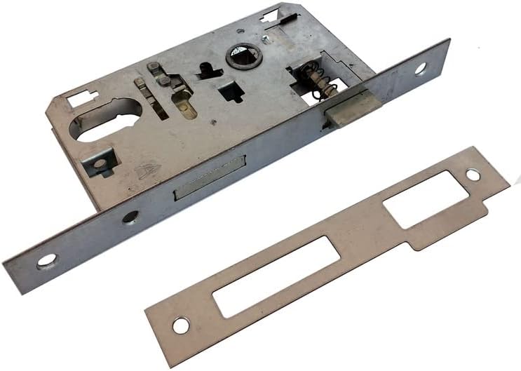 fechadura entrada inox premium 40mm inox polido alianca