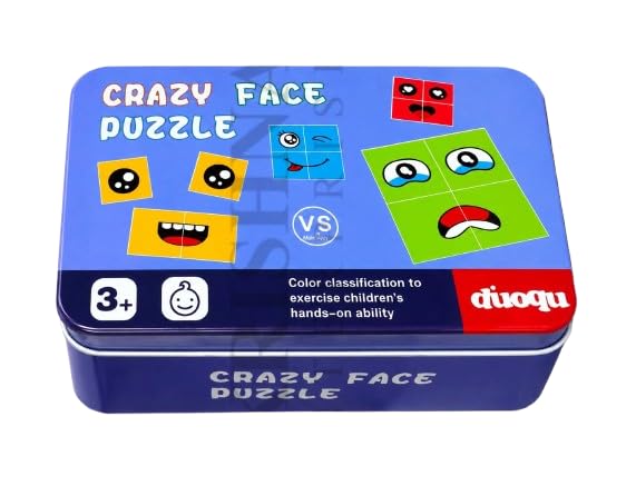 Krishna Enterprises Premium Crazy Puzzle Box | Durable School and Home Fun time Puzzle | Blue-image-44