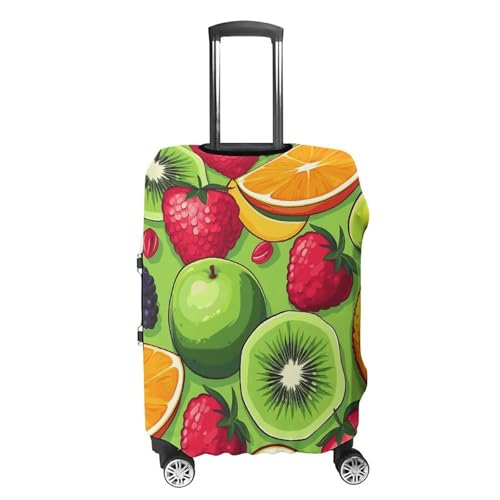 Various Fruits Luggage Covers Tsa Approved Suitcase Cover Elastic Washable Luggage Sleeve Carry on Cover Protector Anti-Scratch Suitcase Protector Fits 19-30 Inch Case(S)4