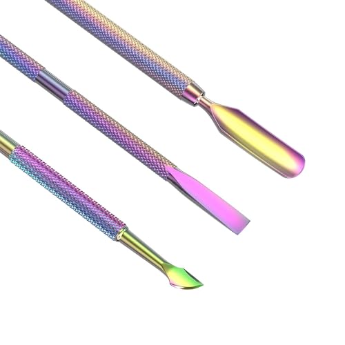 opove 3pcs Cuticle Pusher Set