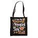 Tea: I like my Mansions-Haunted And My... Halloween Sayings Tote Bag