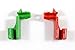PT Auto Warehouse CPA3523-FTG - Outside Exterior Outer Door Handle/Tailgate Handle Rod Retainer Clips - 1pc Green (Replaces # 88981030), 1pc Red (Replaces # 88981031)