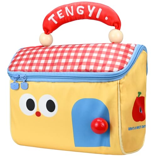 Smlper Borsa per il pranzo, borsa frigo per bambini, borsa per il pranzo portatile, borsa per cosmetici, borsa da viaggio, borsa da picnic (pornografica)