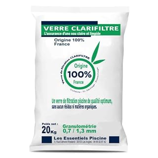 SwimExpert verre filtrant fin 20 kg pour filtre à sable
