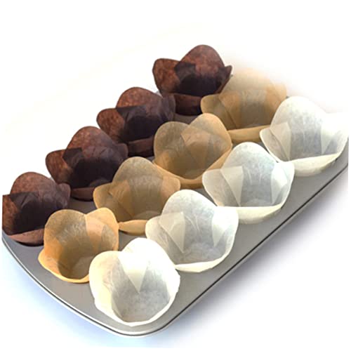 Caissettes à gâteaux en lotus robustes de qualité supérieure pour muffins
