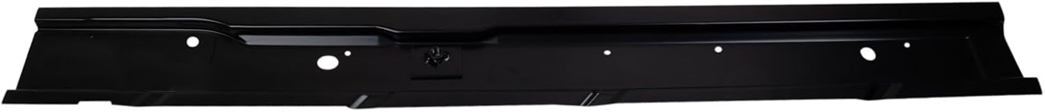 TRQ Right Inner Rocker Panel Black Passenger Side Compatible with 1984-2001 Jeep Cherokee 1984-1990 Wagoneer