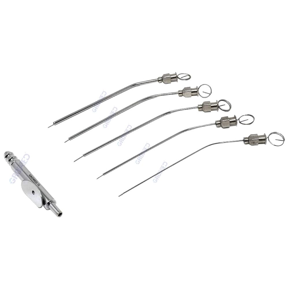 Gromed ENT Micro Suction Tube Set of 5 Cannula (12, 14, 16, 18, 20, Gauge) + ENT Suction Adapter (B0CKTK61XK) Amazon Price History, Amazon Price Tracker