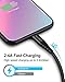 Long iPhone Charger 10ft, CABEPOW 2Pack 10 Feet Lightning Cable, Data Sync Fast iPhone USB Charging Cable Cord for iPhone Xs/XS Max/XR/X / 8/8 Plus / 7/7 Plus / 6/6 Plus / 5s and More (Black)