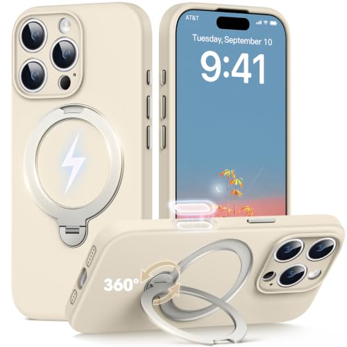 Coque iPhone 16 Pro Max support rotatif pour appels vidéo mains libres