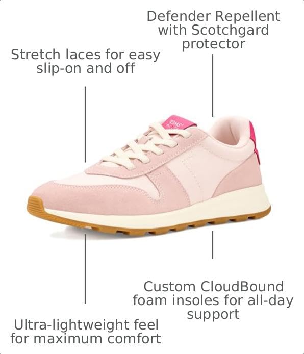 Image of TOMS Women's Trvl Lite Retro Lace-Up Sneakers