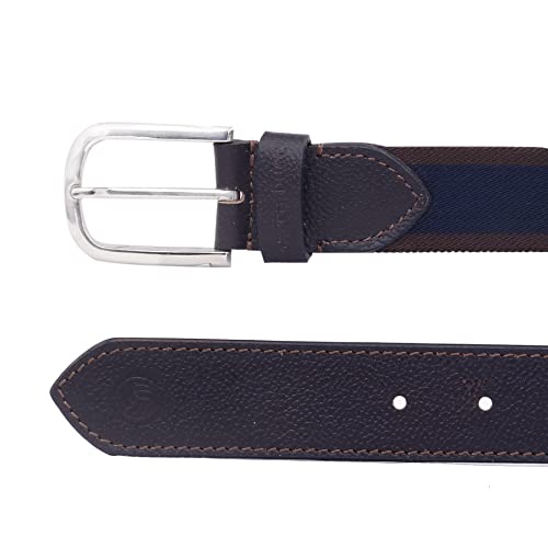 Image of Bacca Bucci Men's Fabric Comfort Stretch Casual-Belts