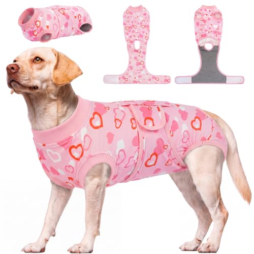 Image of Kuoser Recovery Suit for Dogs After Surgery, Female Dog Onesie for Surgery