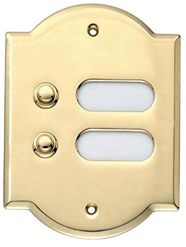 Bouton poussoir laiton deux boutons arterameferro pour sonnette