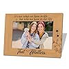 Family Decor Friendship Gift for Friends Apart Its Not What We Have in Life but Who We Have in Our Life that Matters Photo Gifts Wooden Picture Frame Wall Tabletop Display 46 Inches Photo