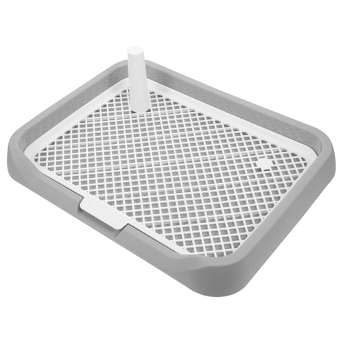 Yardwe Indoor Dog Potty Tray for All Multifunctional Dog Toilet with Detachable Components Easy to Pet Litter Box for Puppies and Large Dogs Abs Material