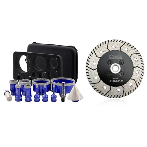 Kit de brocas diamantadas para porcelana y mármol 12 piezas miniatura 1