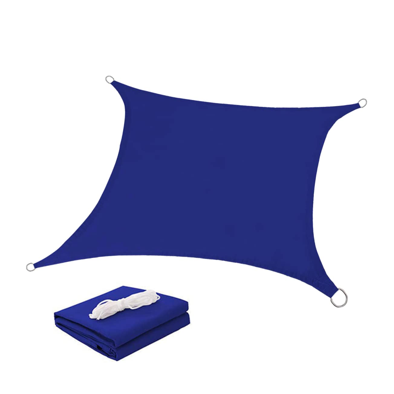 Voile d ombrage Toyvian contre la chaleur et la pluie sur le balcon ou le jardin