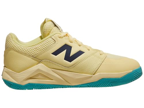 New Balance New Balance Women's FuelCell Delray V2 Tennis Shoe, Parchment/Nb Navy, 8 M