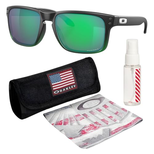 Image of Oakley HOLBROOK JADE FADE COLLECTION OO9102 Sunglasses With Official Kit | Non-Polarized, Men's Sunglasses
