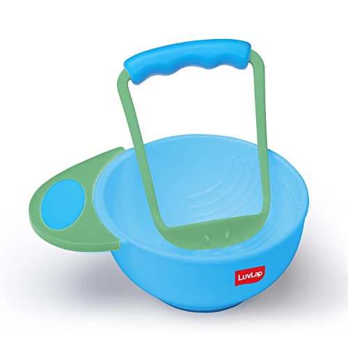 LuvLap Baby Food Grinding Cum Feeding Bowl, Portable Baby Food Masher & Serving Bowl For Rs. 199 @ 26 %