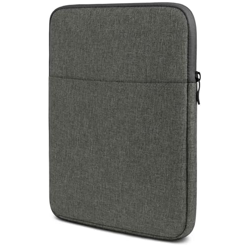 Étui Blackview Tab 11 moex en polyester gris à fermeture éclair