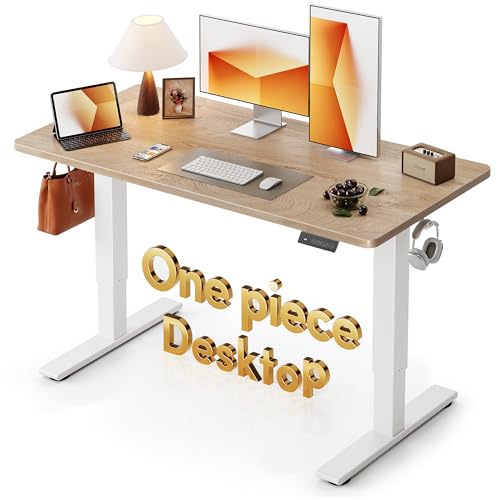 CubiCubi 48x24 One-Piece Maple Standing Desk
