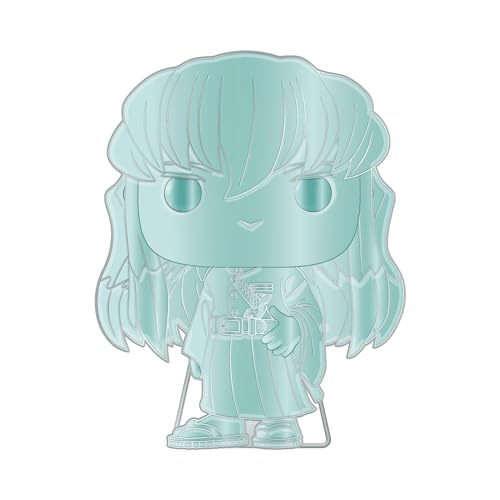 Loungefly POP! Large Enamel Pin Demon Slayer: MUICHIRO TOKITO Group - Giyu Tomioka - Demon Slayer Enamel Pins - Cute Collectable Novelty Brooch - for Backpacks & Bags - Gift Idea - Anime Fans