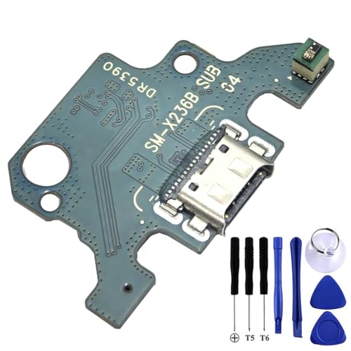 Cable flexible Galaxy Tab A11+ X236 repuesto de puerto de carga USB SM-X236B conector