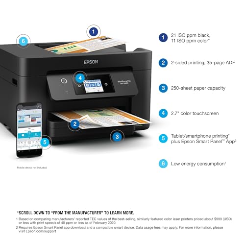 Epson WorkForce Pro WF-3820 の商品画像 3