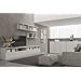 Cubo Da Parete Iconico Home QBE - Mobile Con Anta A Pressione, Grigio Scuro, 37.5x35x37.5 Cm - Foto 6