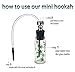 Bottle Water Pipe Portable Mini Hookah