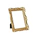 Funerom Specchio decorativo vintage, da parete e da tavolo, quadrato (oro antico, 22,4 x 17,3 cm) immagine
