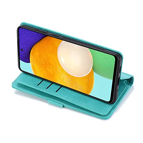 Étui portefeuille compatible Samsung Galaxy A52 coque amovible - 6