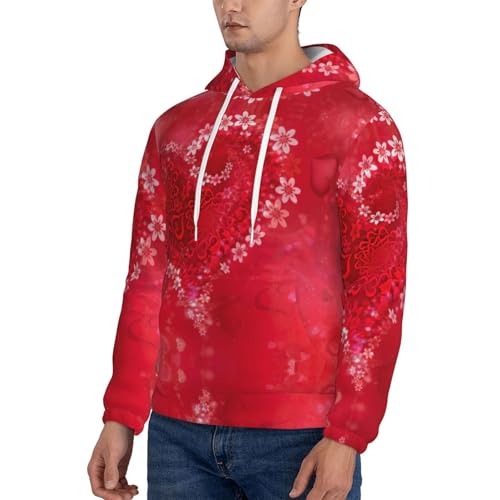 Sweat athlétique homme grande taille coupe décontractée Saint-Valentin - 2