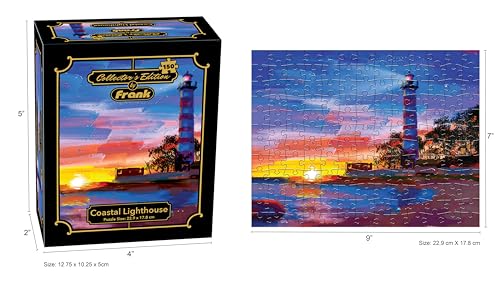 Image of Frank Collector's Edition Jigsaw Puzzle for Adults | Travel Friendly Mini Puzzles | Brain Booster Puzzle Games for Focus and Memory | Pack of 6 (150 Pieces), Gifts for Teenagers