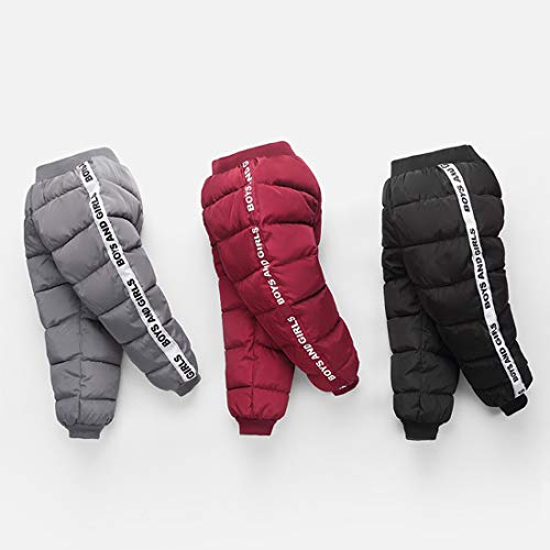 Happy Cherry Kinderwinterbroek, lichte donsbroek, baby, dikke warme sneeuwbroek met elastische band, winddicht… - Image 7