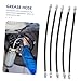 SOESFOUFU 5pcs Flexible Grease Hose Kit for High Pressure Lubrication Automotive and Industrial Use Leak-resistant Secure Connection Easy Maneuverability and Efficient Grease Application