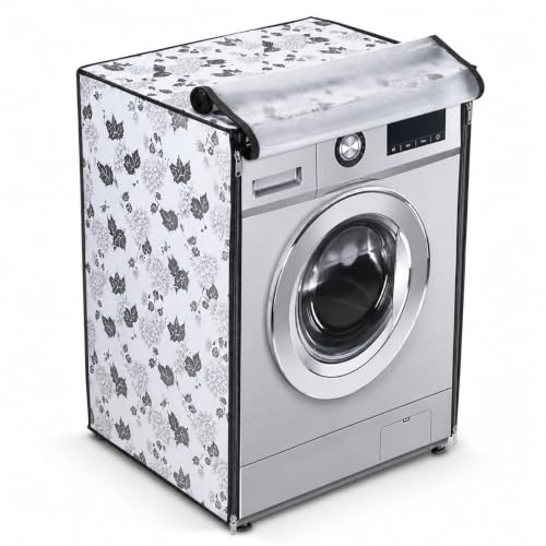 Image of AMAZOR Waterproof & Dustproof Front Load Washing Machine Cover Polyester For IFB 5.5 Kg, 6 Kg