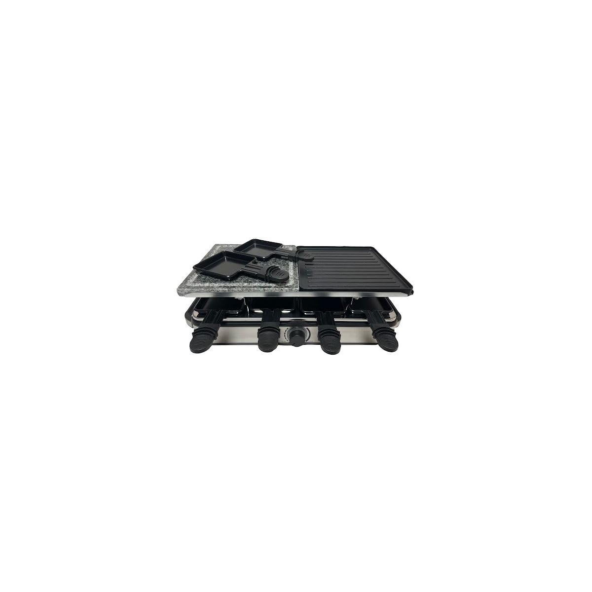 Raclette ESSENTIELB ERGP7 8 personnes Grill + Pierre