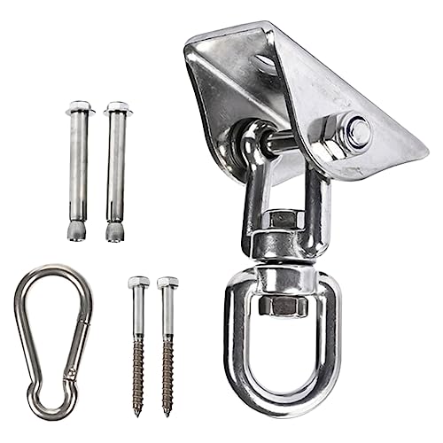 FUNOMOCYA Hammock Hook Swing Fixed Accessory Stainless Steel Swing Hook Ceiling Mount