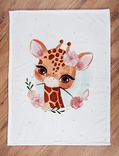 Herding Giraffa, Coperta In Pile Microfibra, 75 X 100 Cm, 100% Poliestere - 2