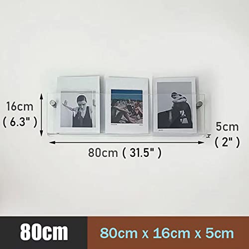 Revistero de acrilico transparente regulable de 40 cm pack de 2 3
