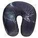 Coussin de Voyage Coussin en Mousse à mémoire de Forme Support de Cou Lune Hiver cerf Respirant pour Avion Voiture vol à Domicile Cervical en Forme de U